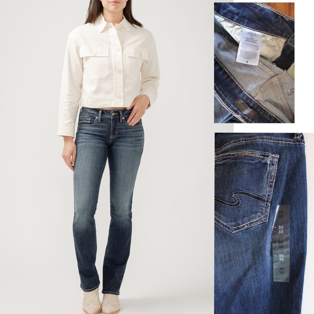 Silver Jeans & Co. Britt Slim Boot Jeans Brand New 30 10
